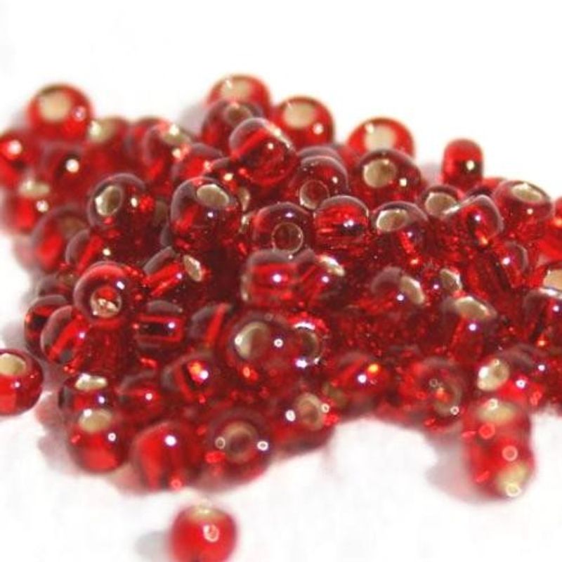 Rocailles 9/o - rød