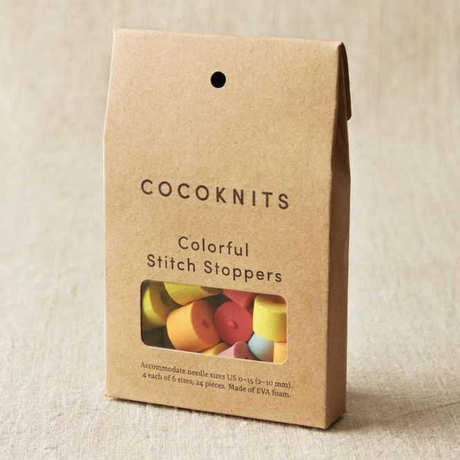Hovedbilde CocoKnits maskestoppere - fargerike
