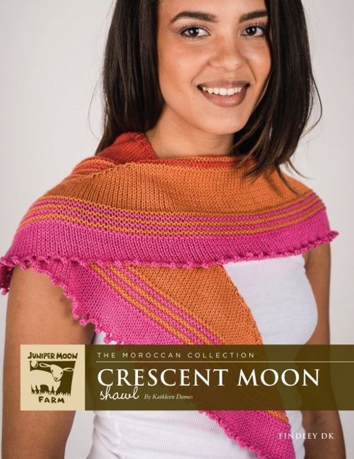 Hovedbilde Crescent Moon shawl (hefte)