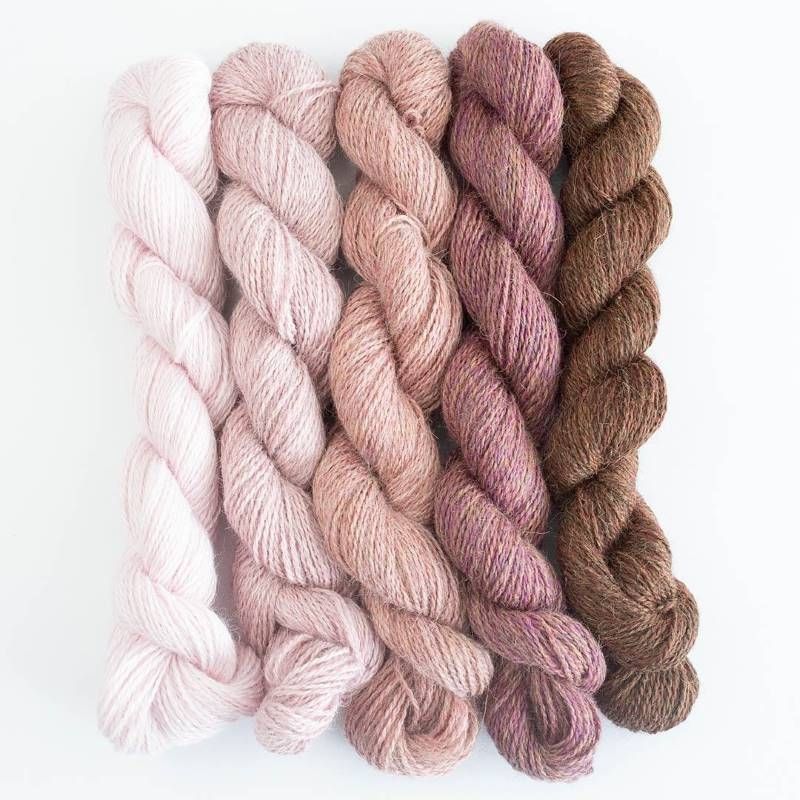 Babyalpaca minis - Rosebud