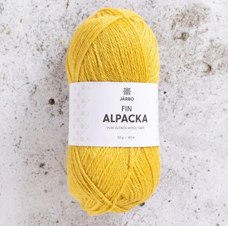 Fin Alpacka - Yellow Primrose