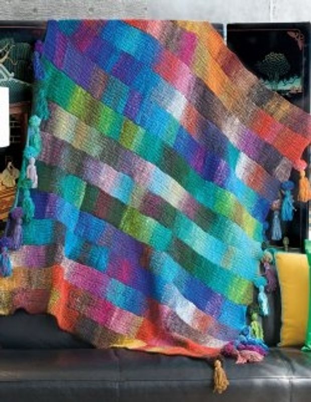 Timeless Noro - Knit blankets