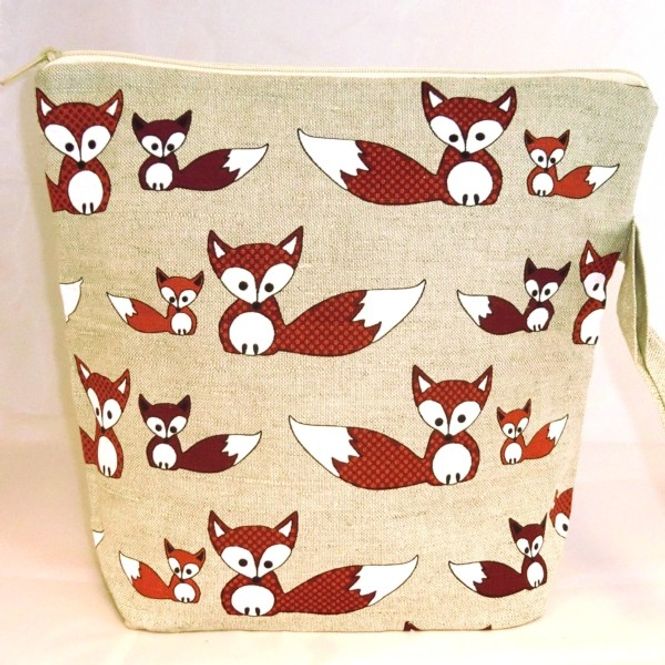 Hovedbilde Stor prosjektpose med glidelås - rever