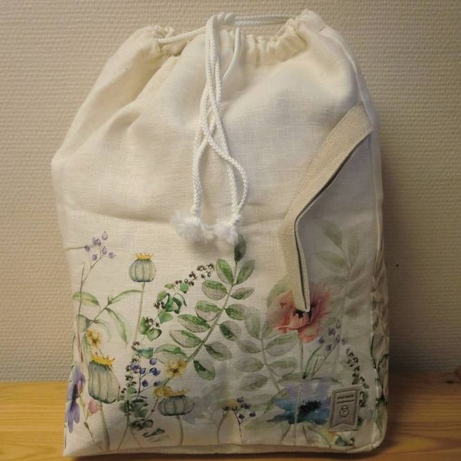 Hovedbilde XL prosjektpose blomstereng