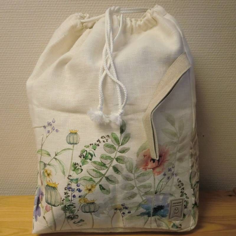XL prosjektpose blomstereng