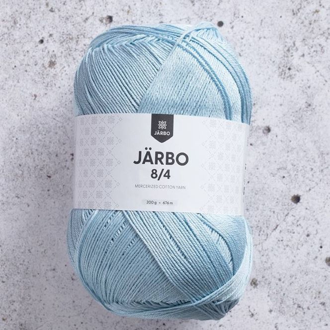 Hovedbilde Järbo 8/4 - lyseblå (200 gram)