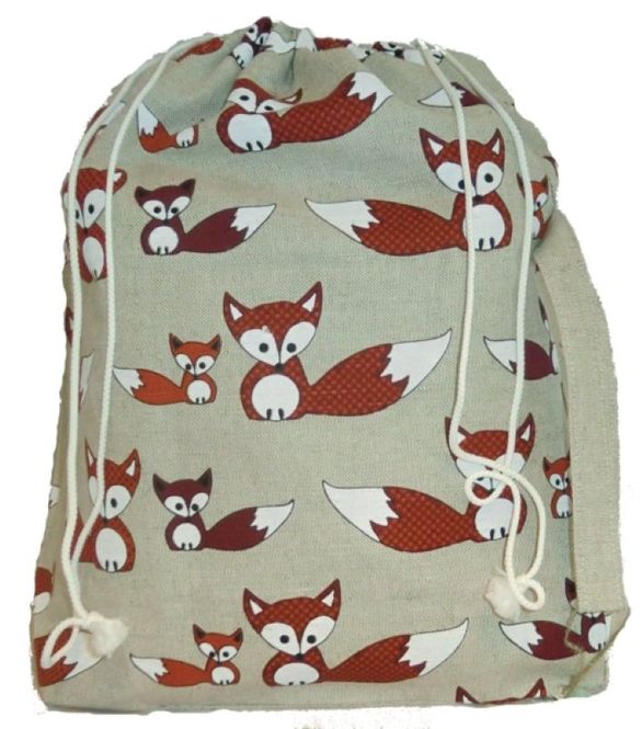 Hovedbilde XL prosjektpose med røde rever