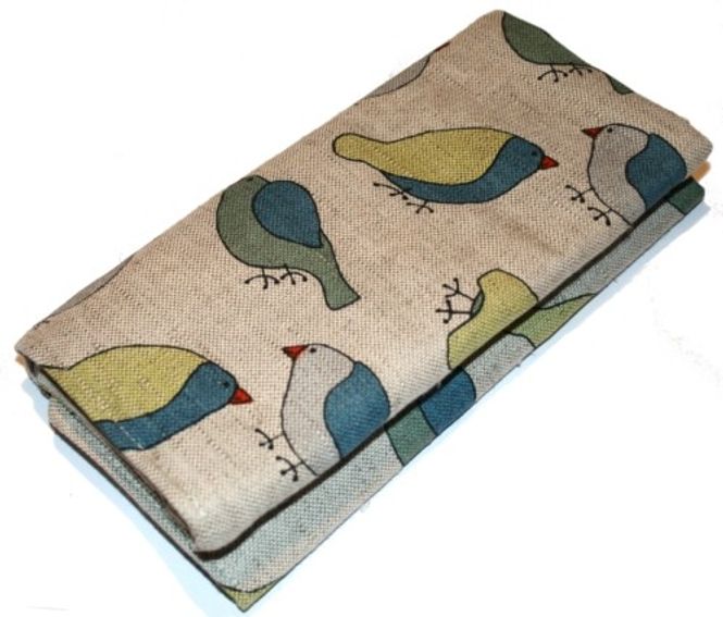 Hovedbilde Stort pinneetui med fugler